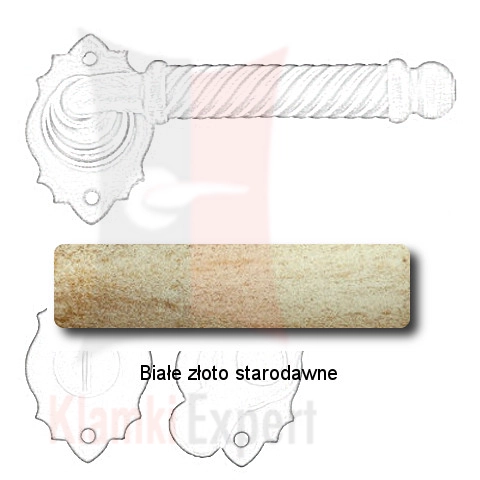 Białe złoto starodawne