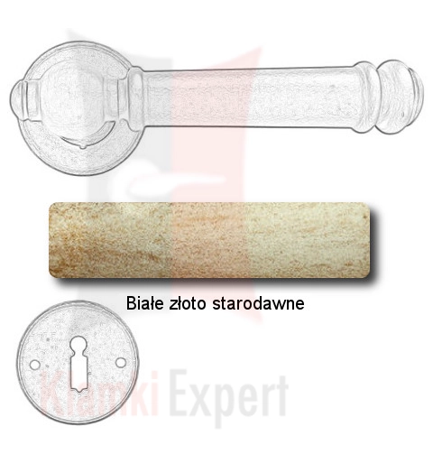 Białe złoto starodawne