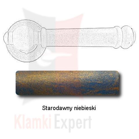 Starodawny niebieski