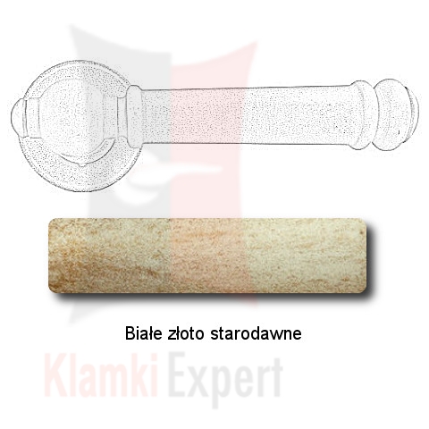 Białe złoto starodawne