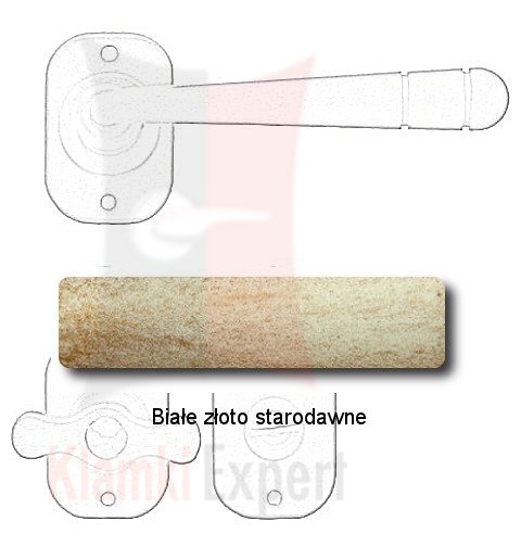 Białe złoto starodawne