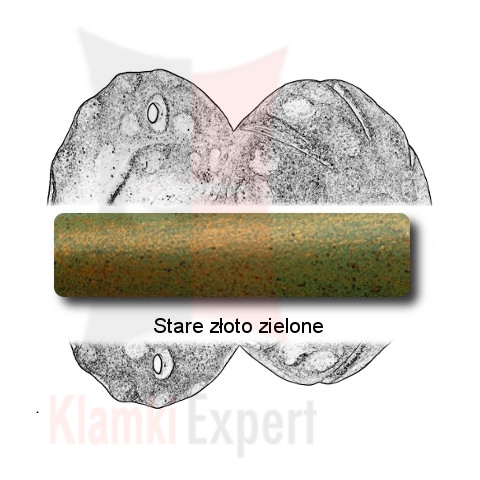 Stare złoto zielone