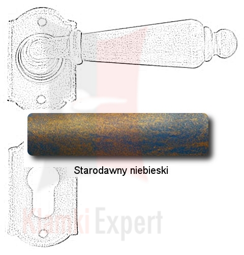 Starodawny niebieski
