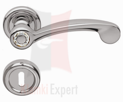 Klamka Cosmic 103 z dolną rozetą na zwykły klucz