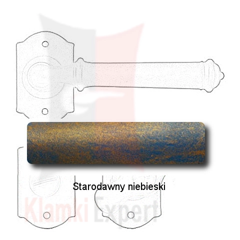 Starodawny niebieski