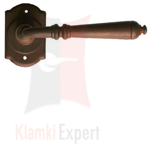 Klamka Mosca 2701 w kolorze rdza starodawna