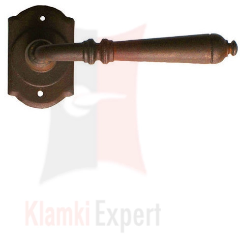 Klamka Mosca 2701 w kolorze rdza starodawna
