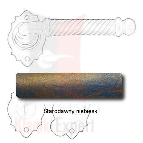 Starodawny niebieski