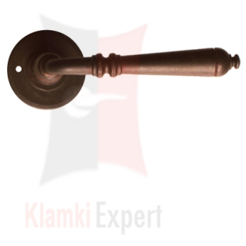 Klamka Mosca 2699 w kolorze rdza starodawna