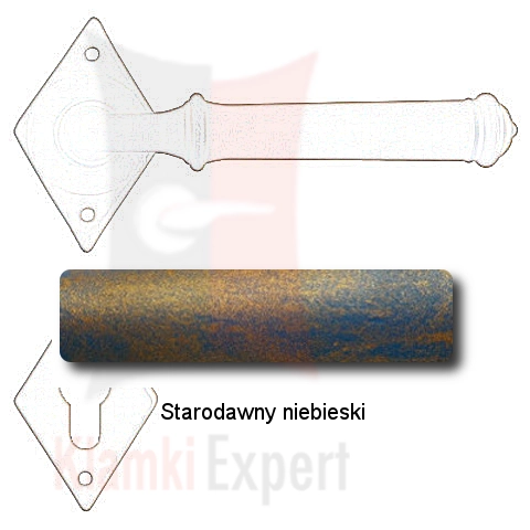 Starodawny niebieski