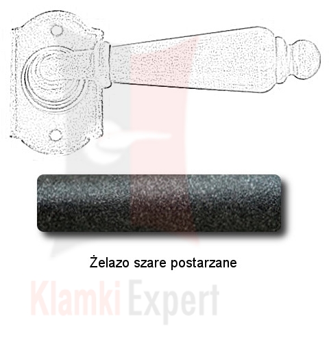 Żelazo szare postarzane