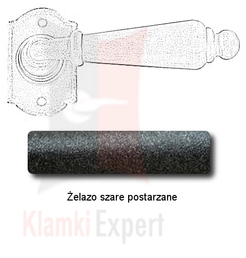 Żelazo szare postarzane