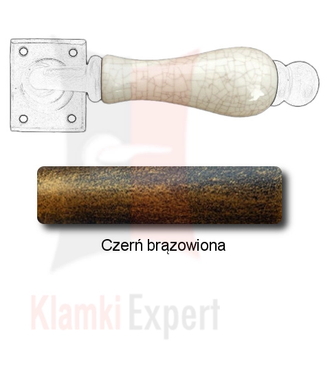 Czerń brązowiona