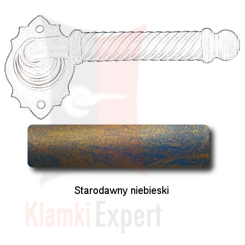 Starodawny niebieski