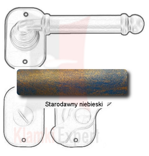 Starodawny niebieski