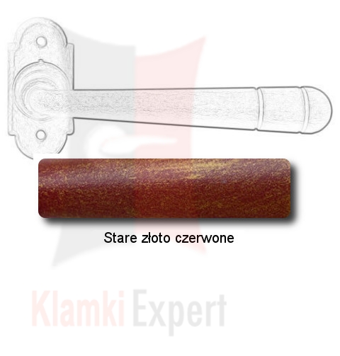 Stare złoto czerwone