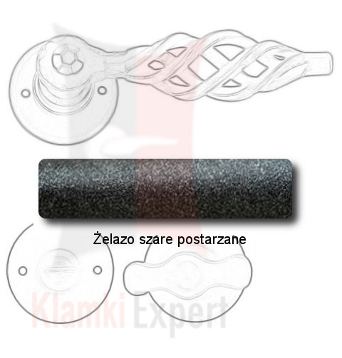 Żelazo szare postarzane