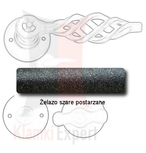 Żelazo szare postarzane