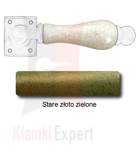 Stare złoto zielone