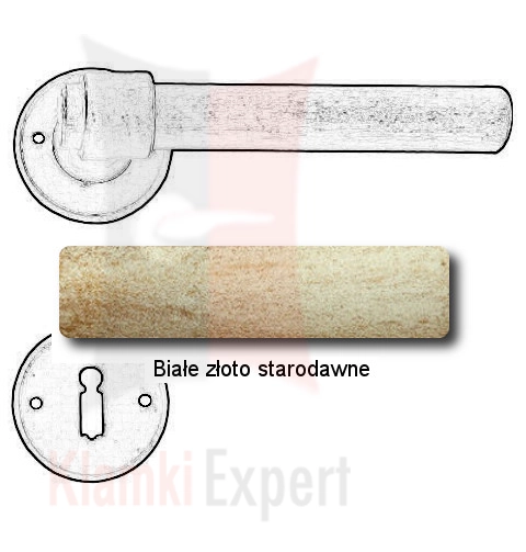 Białe złoto starodawne