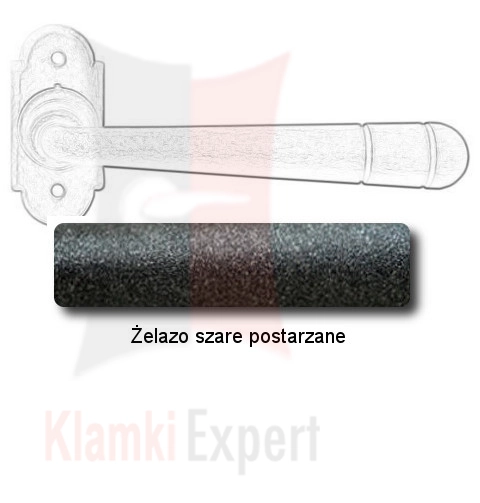 Żelazo szare postarzane