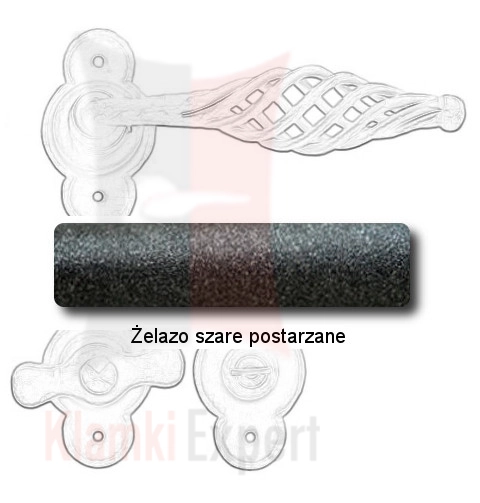 Żelazo szare postarzane