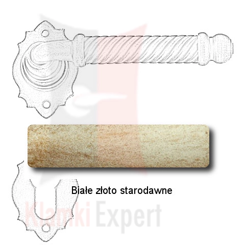 Białe złoto starodawne