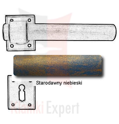 Starodawny niebieski