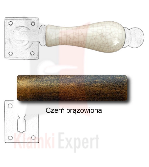 Czerń brązowiona