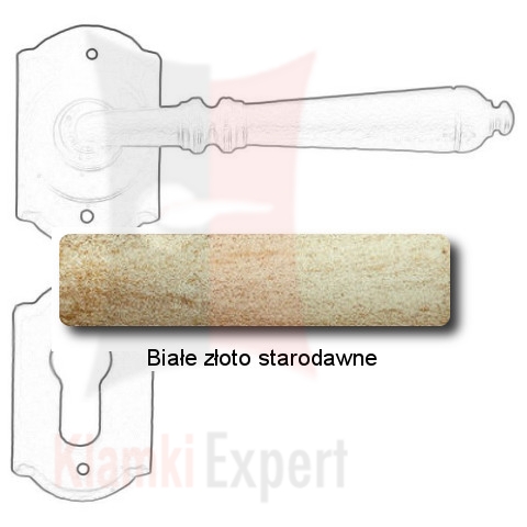 Białe złoto starodawne