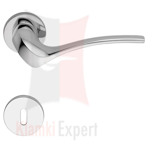 Klamka Ibis z rozetą na klucz