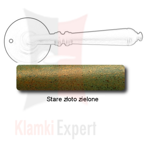 Stare złoto zielone