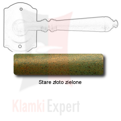 Stare złoto zielone