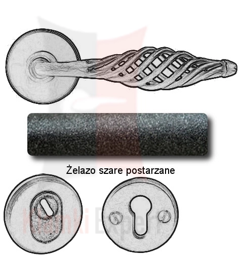 Żelazo szare postarzane