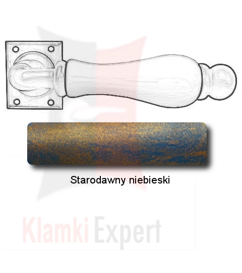 Starodawny niebieski