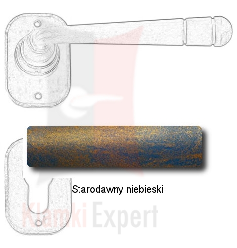 Starodawny niebieski