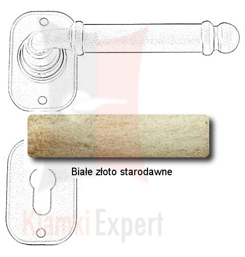 Białe złoto starodawne