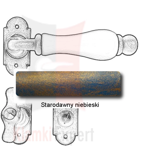 Starodawny niebieski