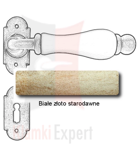 Białe złoto starodawne