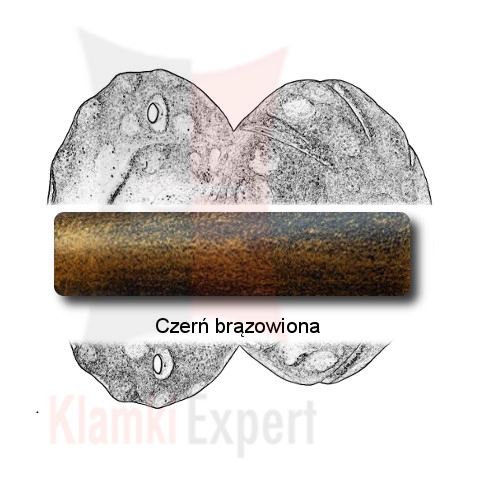 Czerń brązowiona
