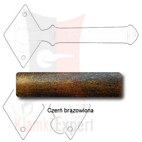  Czerń brązowiona