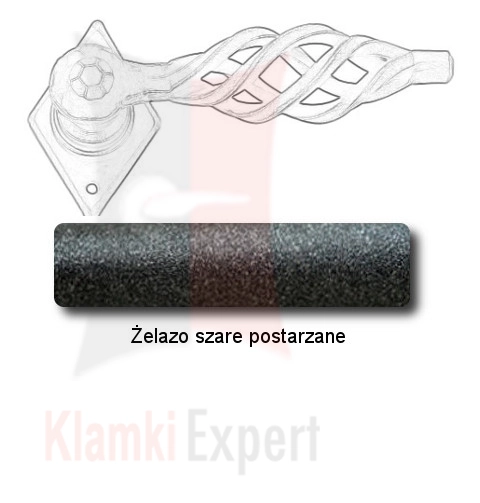 Żelazo szare postarzane