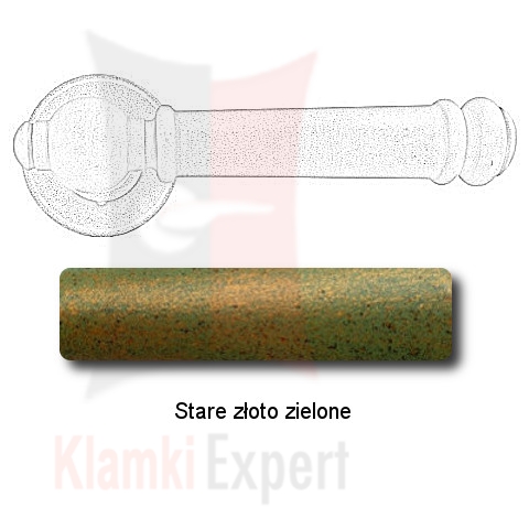 Stare złoto zielone