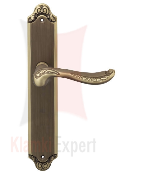 Klamka Lady szyld długi bez otworu