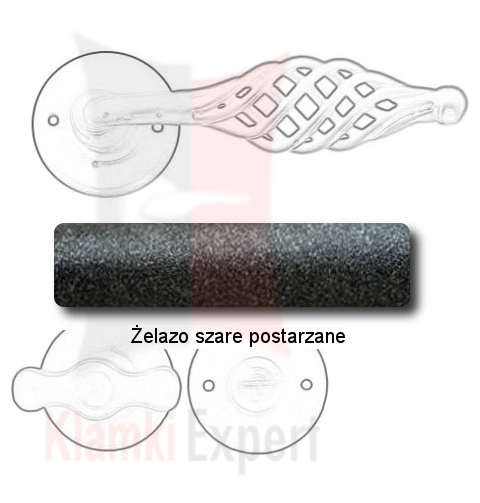 Żelazo szare postarzane