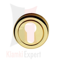 Blokada WC w kolorze OL mosiądz błyszczący, lakierowany