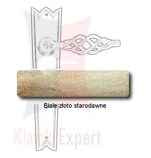 Białe złoto starodawne