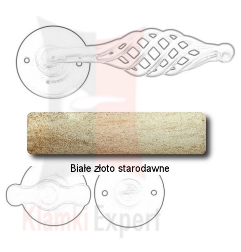 Białe złoto starodawne