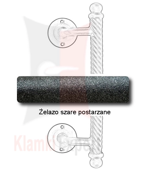 Żelazo szare postarzane
