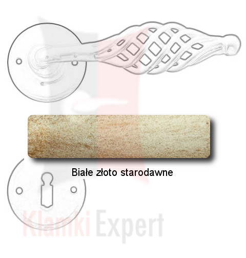 Białe złoto starodawne